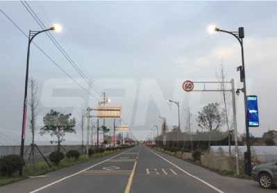 浙江大雲溫泉大道智慧路燈（dēng）