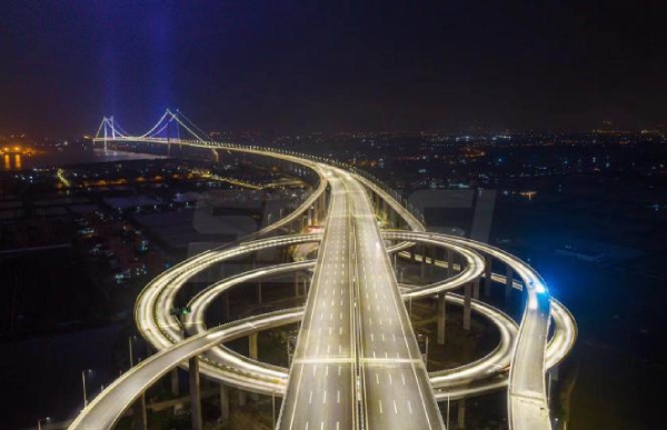 廣東南沙大橋（虎門（mén）二橋）海鷗島互通立交