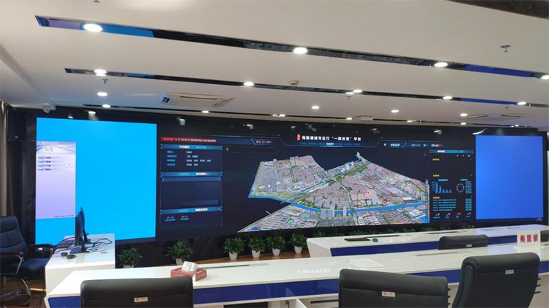超高清,LED顯示技術,助力,智慧城（chéng）市,信息（xī）可視化